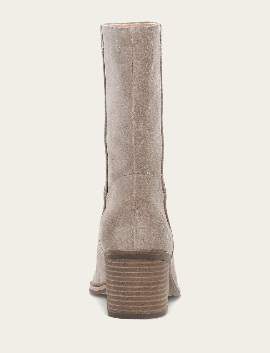 Women's Taupe Sadie Softy Mid Booties | Frye Taupe