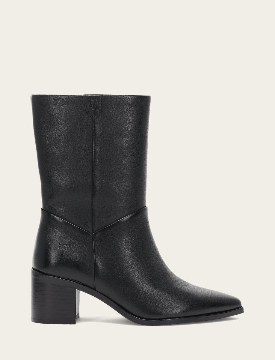Women's Black Sadie Softy Mid Booties | Frye Black