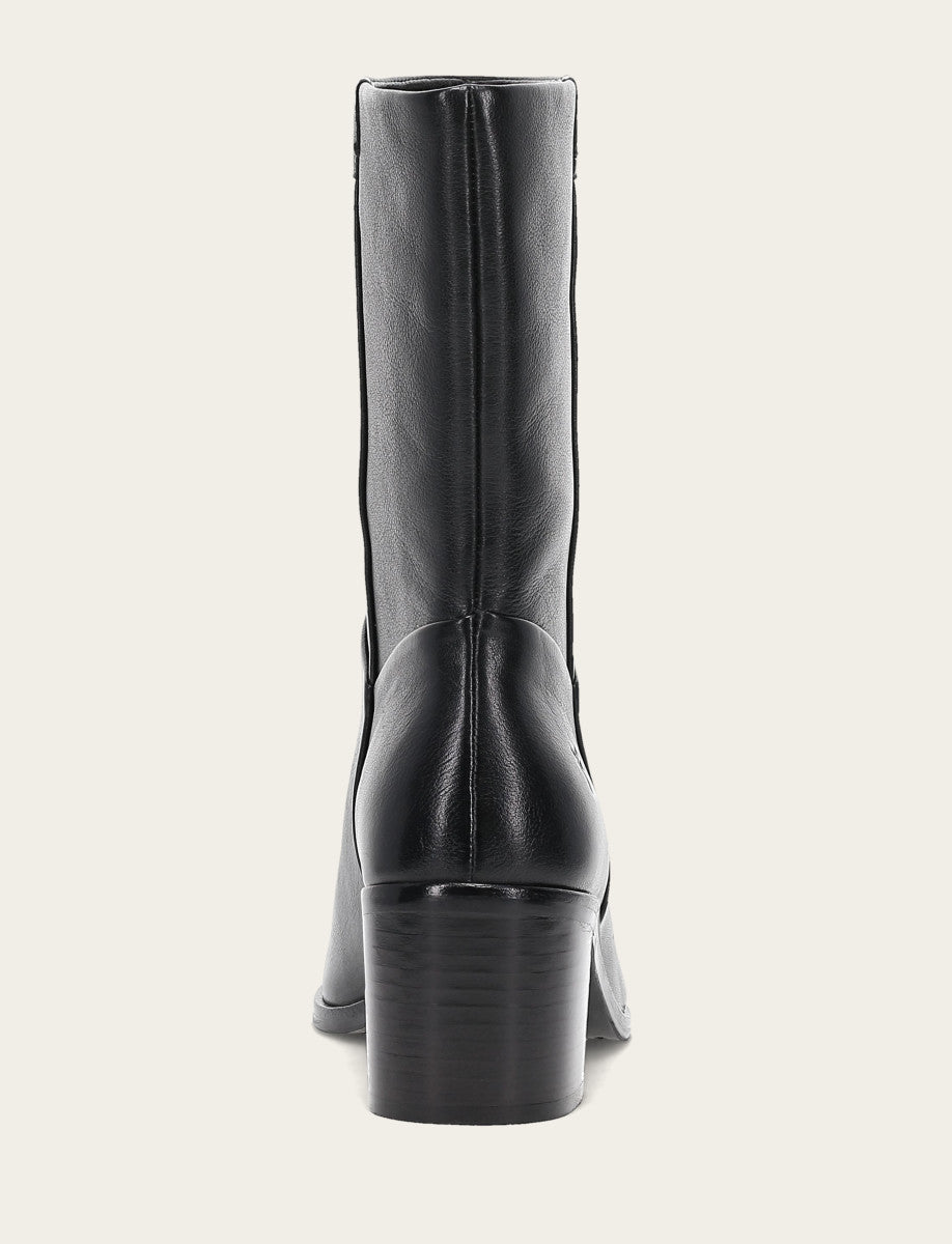 Women's Black Sadie Softy Mid Booties | Frye Black