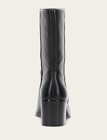 Women's Black Sadie Softy Mid Booties | Frye Black