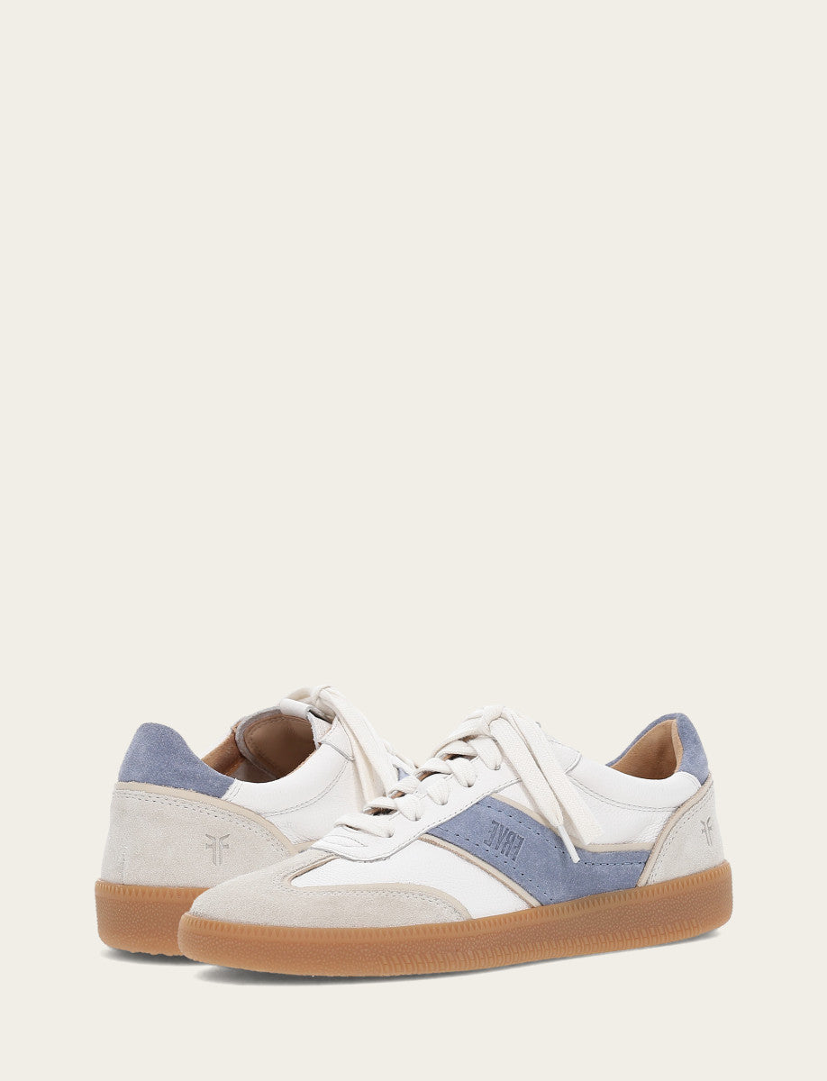 Women's Ivory Azul Milly Low Lace Sneakers | Frye Ivory Azul