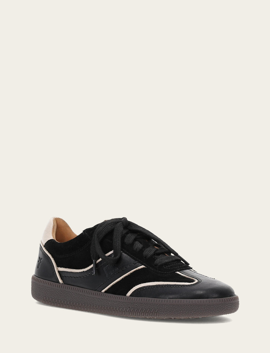 Women's Black Milly Low Lace Sneakers | Frye Black