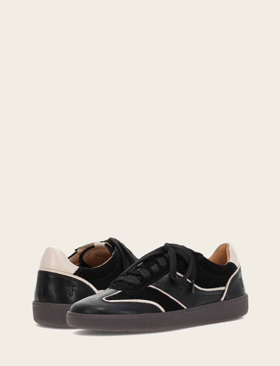 Women's Black Milly Low Lace Sneakers | Frye Black