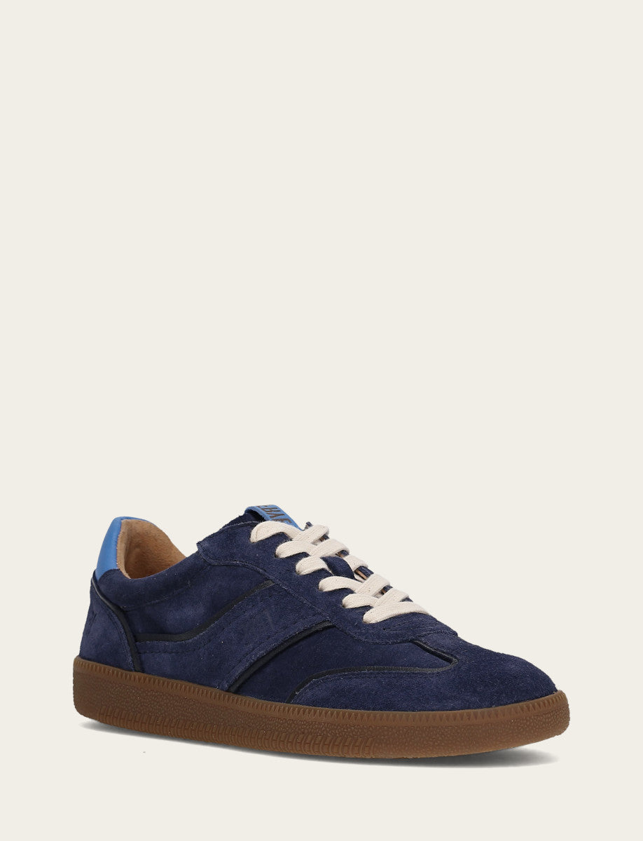 Women's Ink/cobalt Milly Low Lace Sneaker | Frye Ink/cobalt