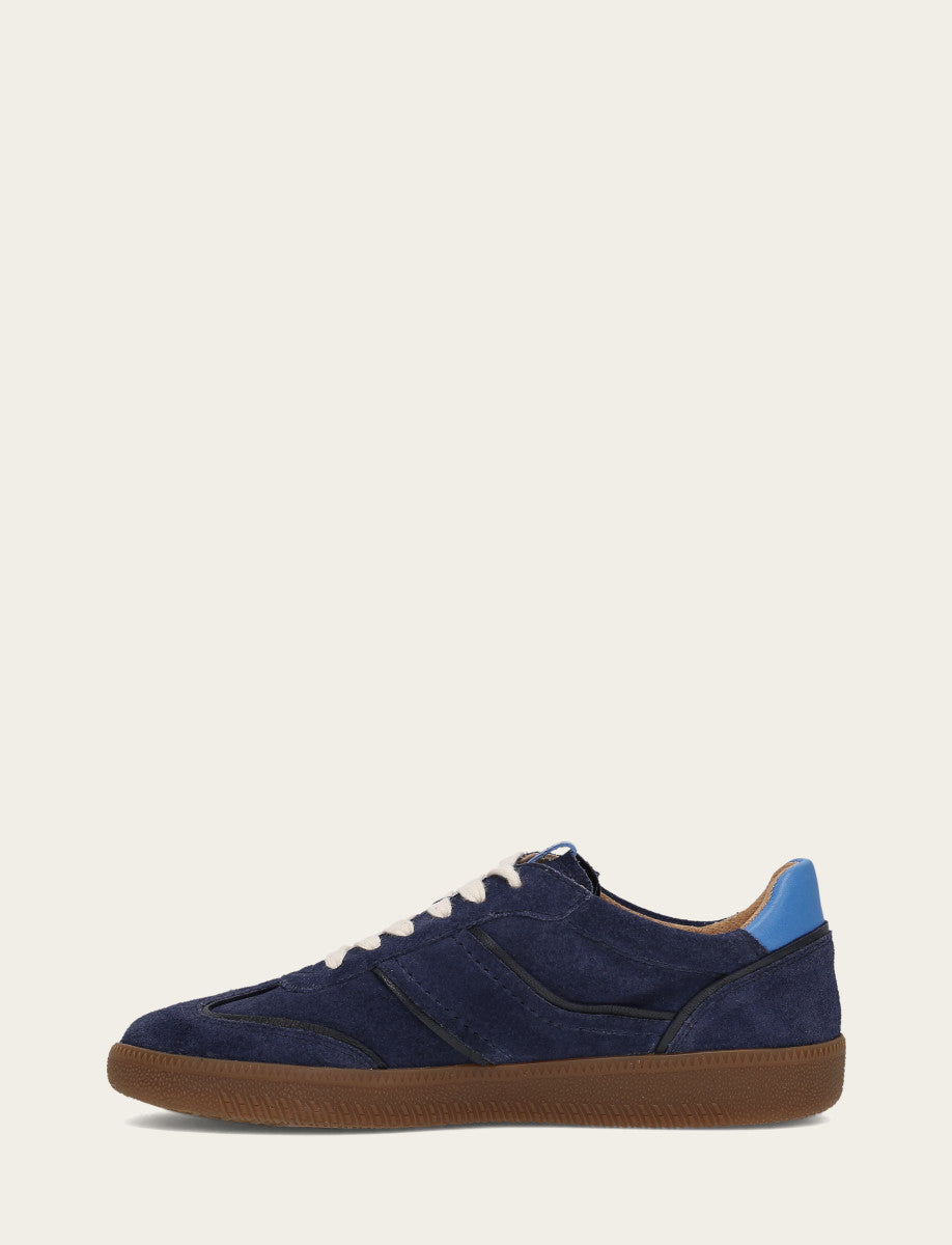 Women's Ink/cobalt Milly Low Lace Sneaker | Frye Ink/cobalt
