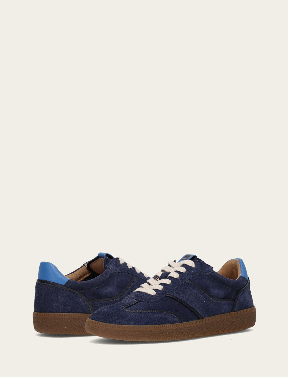 Women's Ink/cobalt Milly Low Lace Sneaker | Frye Ink/cobalt