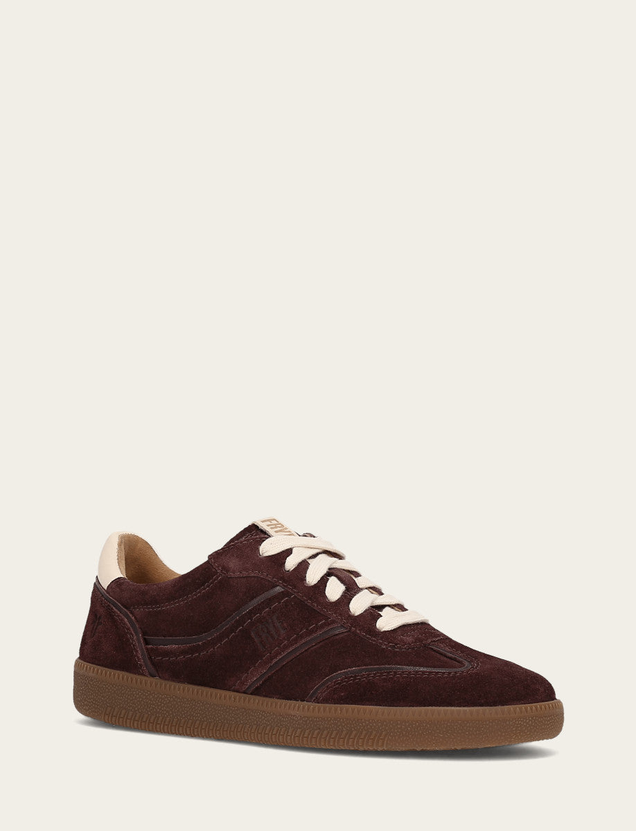 Women's Cherry Lacquer Milly Low Lace Sneaker | Frye Cherry Lacquer
