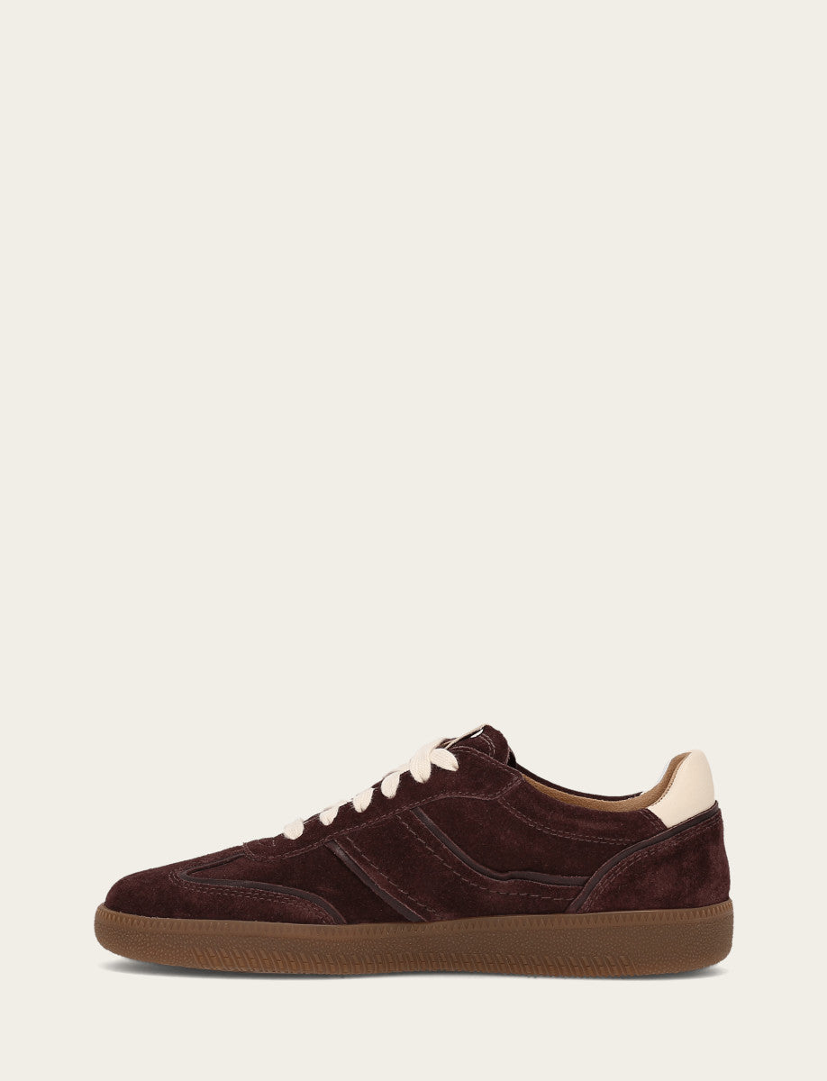 Women's Cherry Lacquer Milly Low Lace Sneaker | Frye Cherry Lacquer