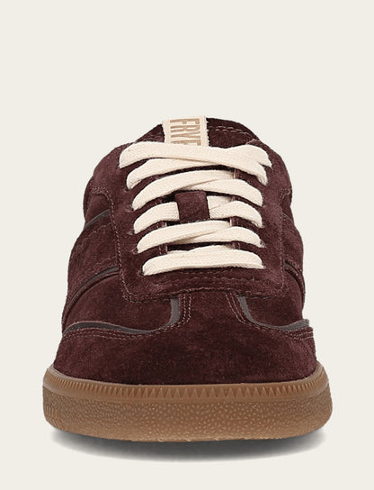 Women's Cherry Lacquer Milly Low Lace Sneaker | Frye Cherry Lacquer