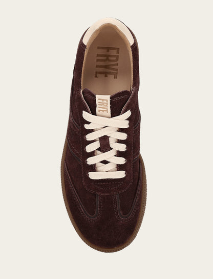 Women's Cherry Lacquer Milly Low Lace Sneaker | Frye Cherry Lacquer
