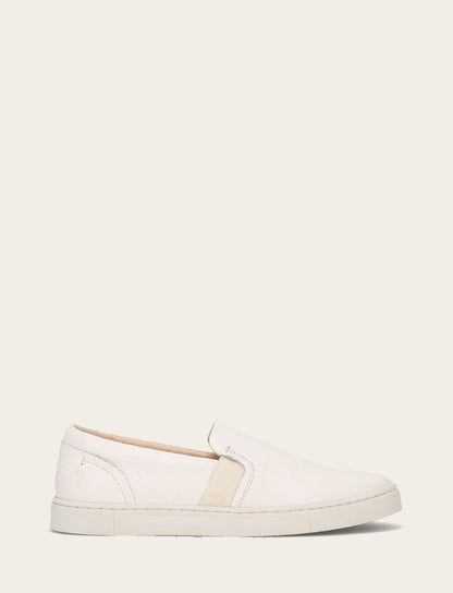 Women's White Ivy Slip On Sneakers | Frye White