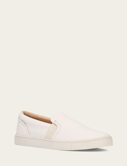 Women's White Ivy Slip On Sneakers | Frye White