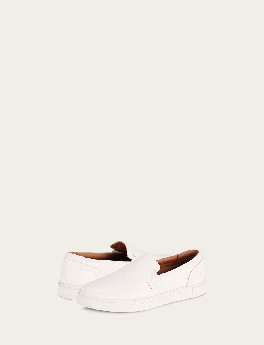 Women's White Ivy Slip On Sneakers | Frye White