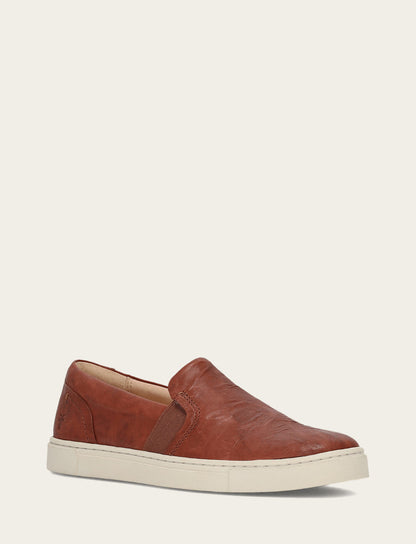 Women's Cognac Ivy Slip On Sneakers | Frye Cognac