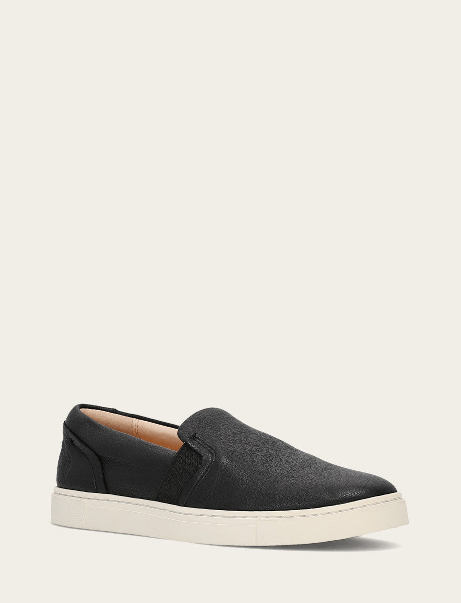 Women's Black Ivy Slip On Sneakers | Frye Black