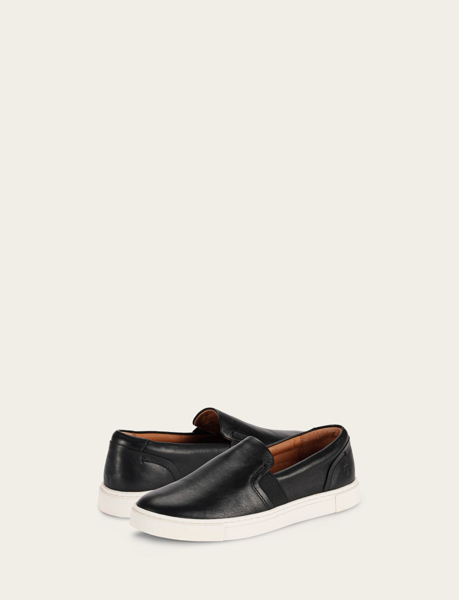 Women's Black Ivy Slip On Sneakers | Frye Black