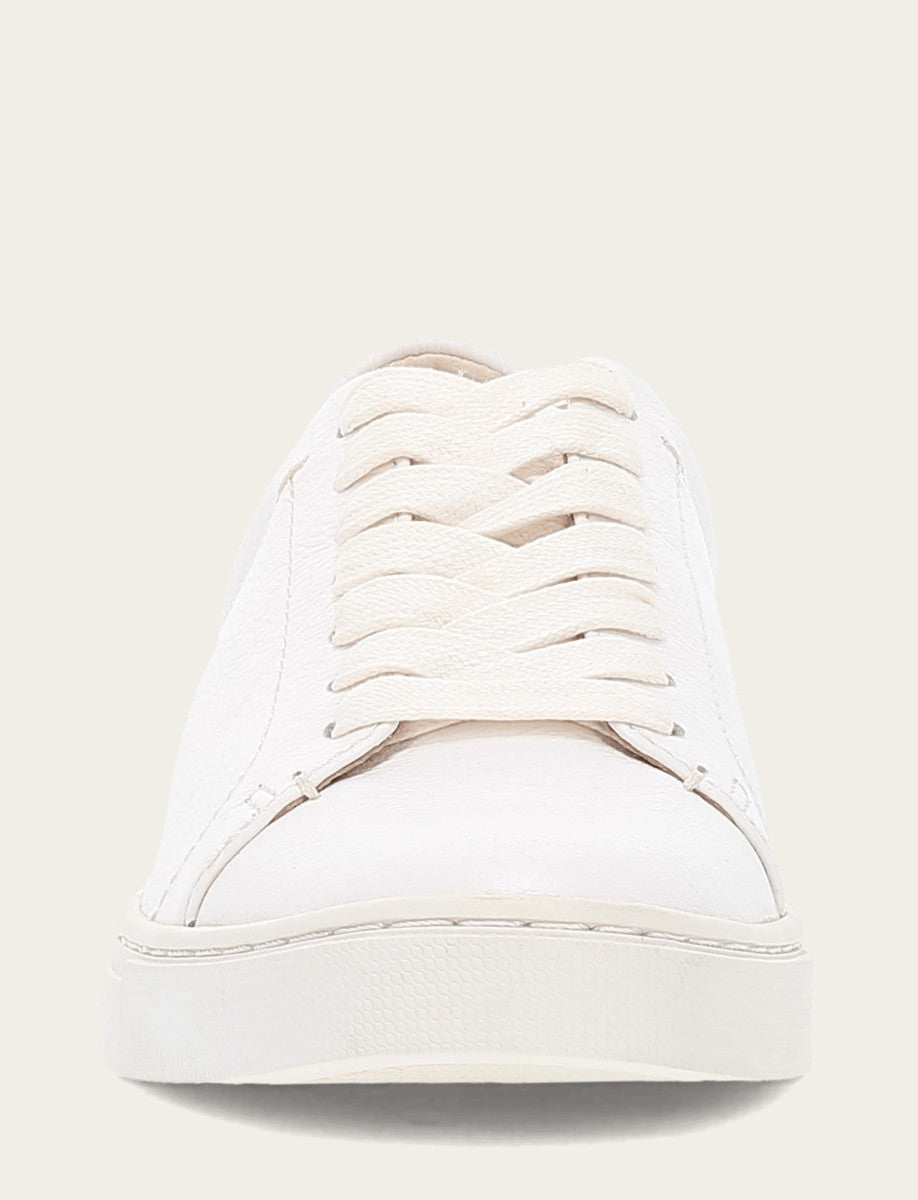Women's White Ivy Low Lace Sneakers | Frye White