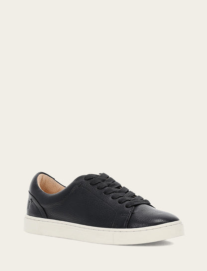 Women's Black Ivy Low Lace Sneakers | Frye Black