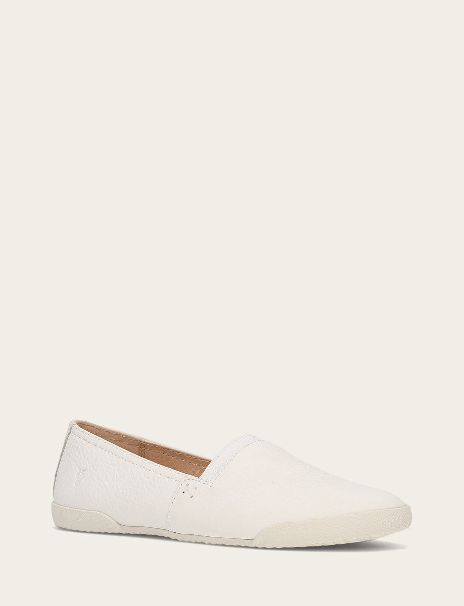 Women's White Melanie Slip On Sneakers | Frye White