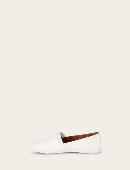 Women's White Melanie Slip On Sneakers | Frye White
