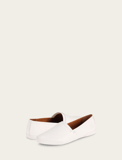 Women's White Melanie Slip On Sneakers | Frye White
