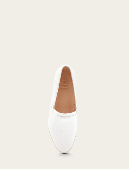 Women's White Melanie Slip On Sneakers | Frye White