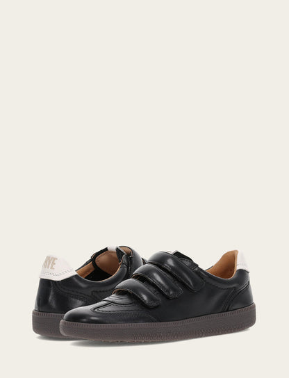 Women's Black Milly 3 Strap Sneakers | Frye Black