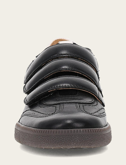 Women's Black Milly 3 Strap Sneakers | Frye Black