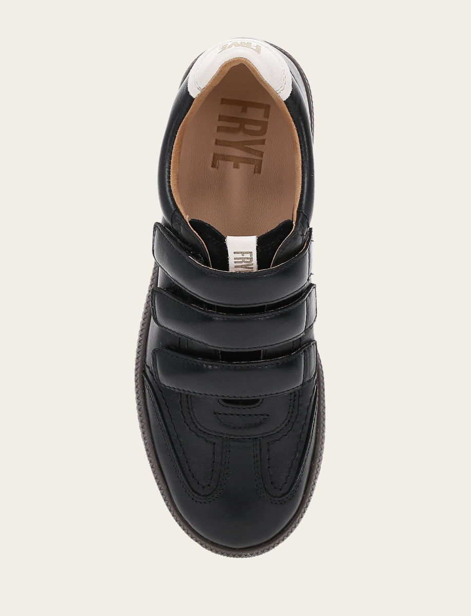 Women's Black Milly 3 Strap Sneakers | Frye Black
