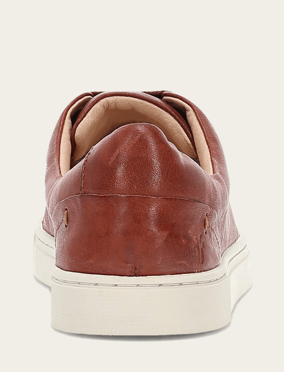 Women's Cognac Ivy Low Lace Sneakers | Frye Cognac