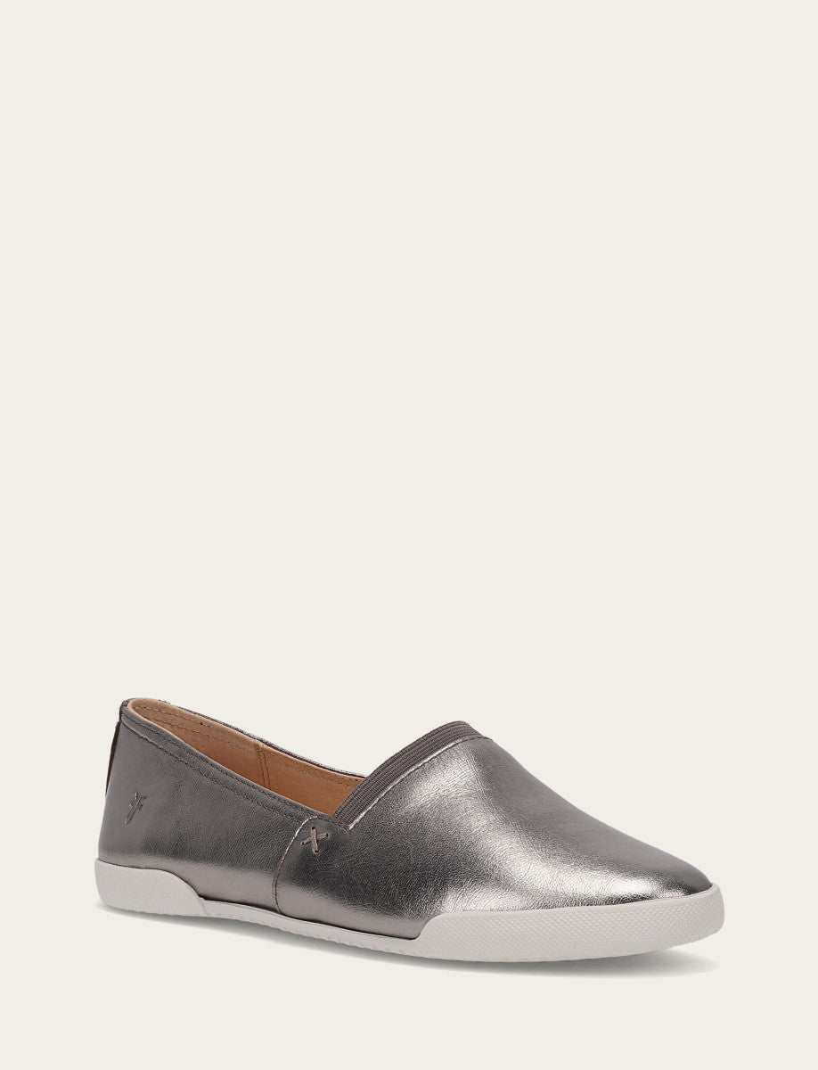 Women's Dark Pewter Melanie Slip On Sneakers | Frye Dark Pewter