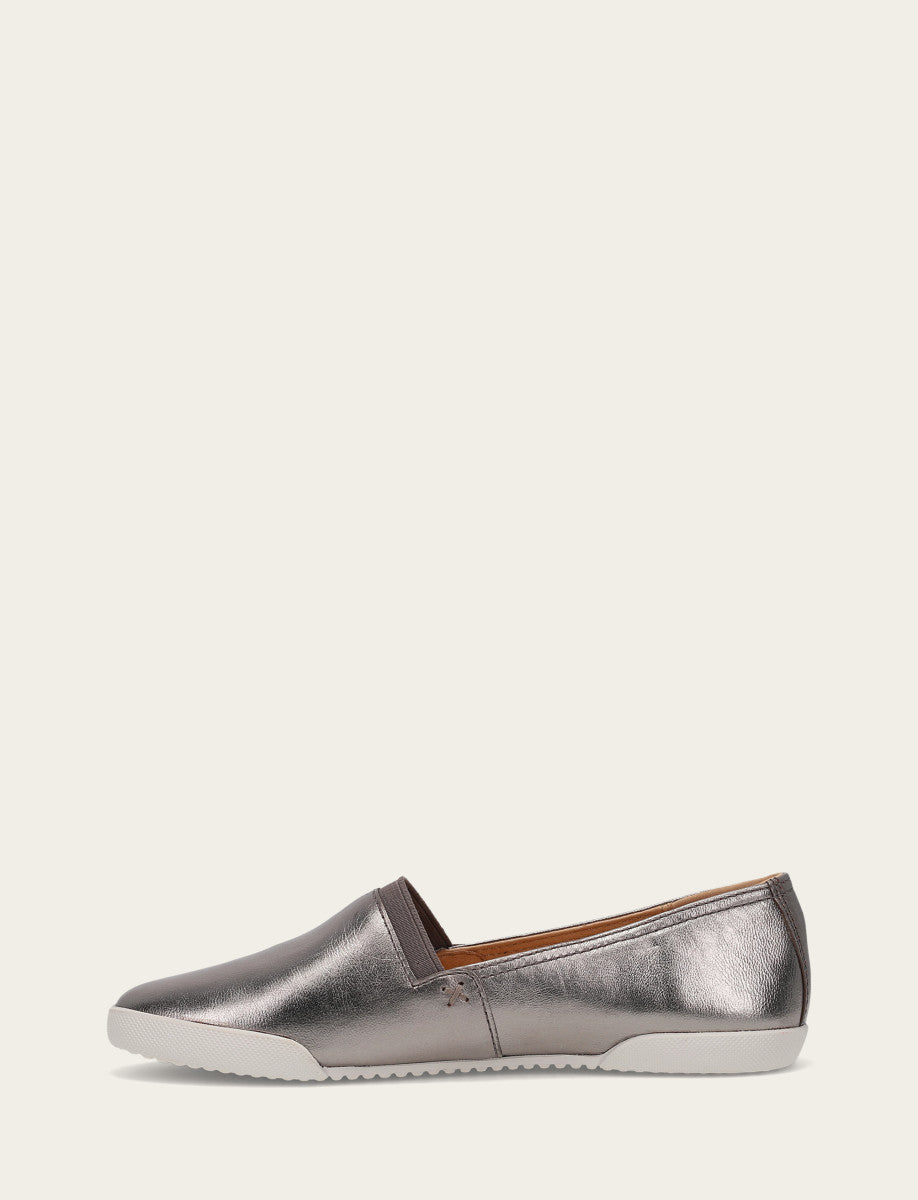 Women's Dark Pewter Melanie Slip On Sneakers | Frye Dark Pewter