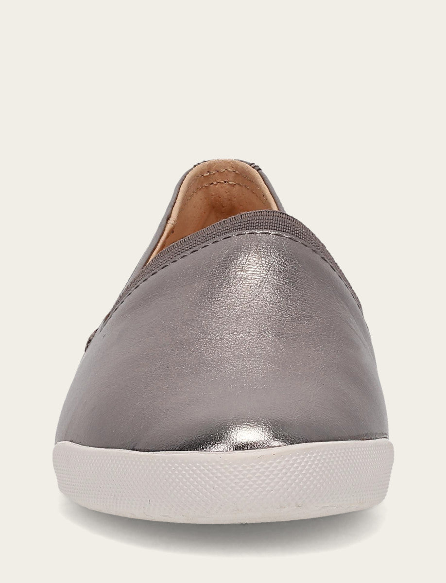 Women's Dark Pewter Melanie Slip On Sneakers | Frye Dark Pewter