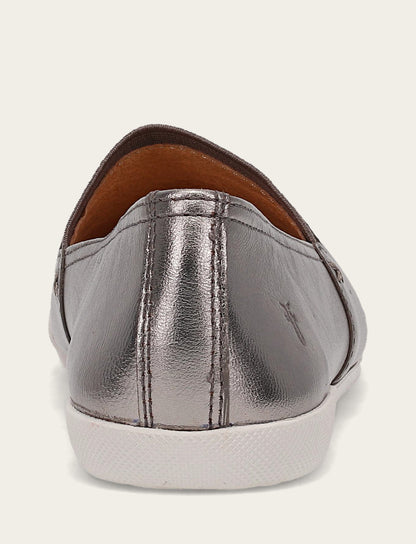 Women's Dark Pewter Melanie Slip On Sneakers | Frye Dark Pewter