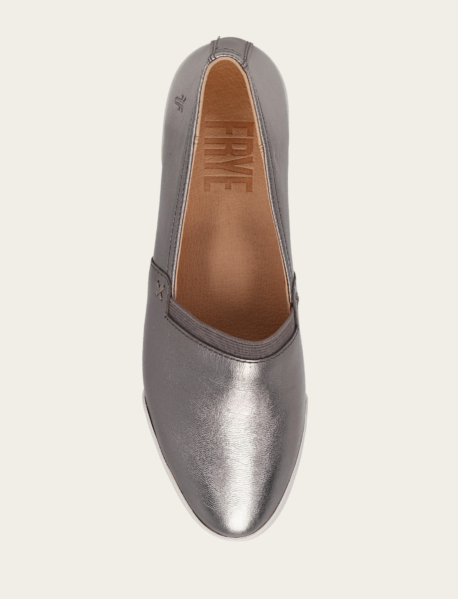 Women's Dark Pewter Melanie Slip On Sneakers | Frye Dark Pewter