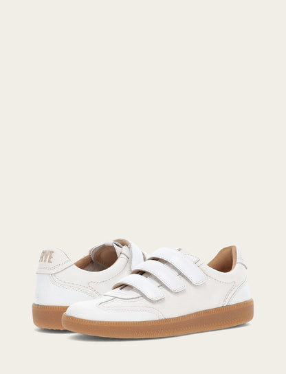 Women's White Milly 3 Strap Sneakers | Frye White