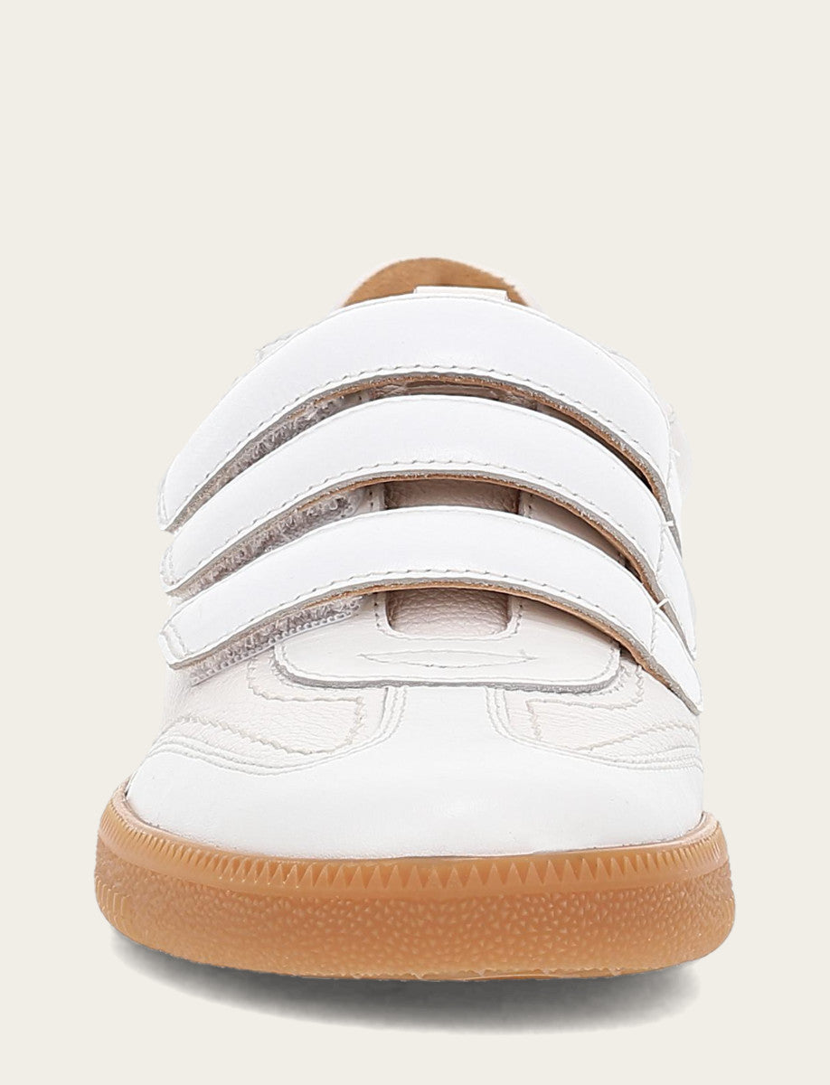 Women's White Milly 3 Strap Sneakers | Frye White