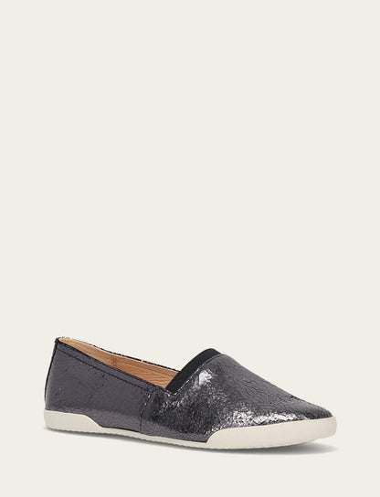 Women's Pewter Mirror Melanie Slip On Sneakers | Frye Pewter Mirror