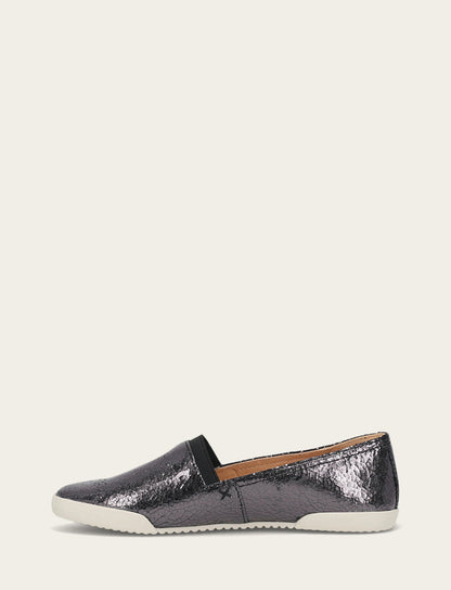 Women's Pewter Mirror Melanie Slip On Sneakers | Frye Pewter Mirror