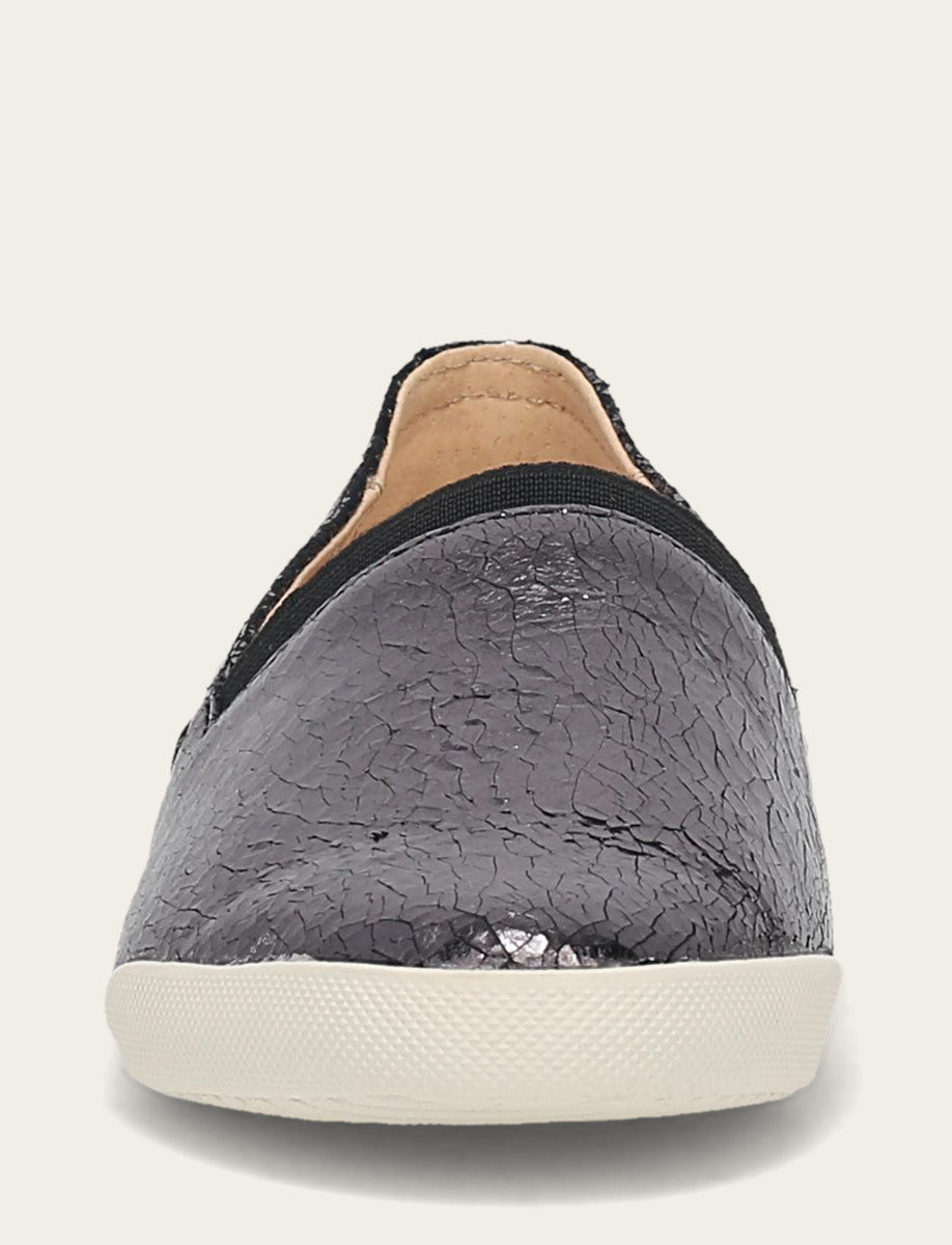 Women's Pewter Mirror Melanie Slip On Sneakers | Frye Pewter Mirror