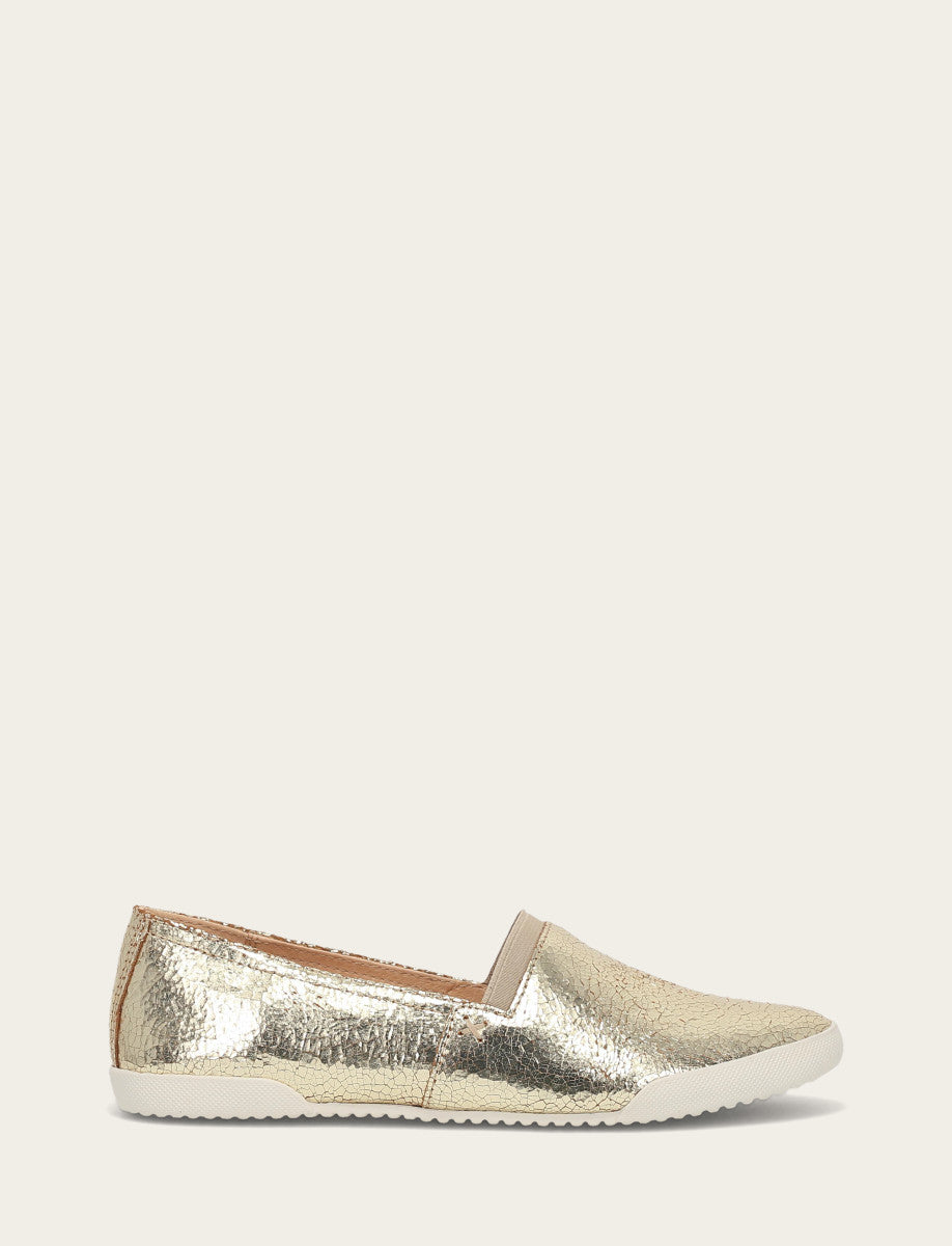 Women's Gold Mirror Melanie Slip On Sneakers | Frye Gold Mirror
