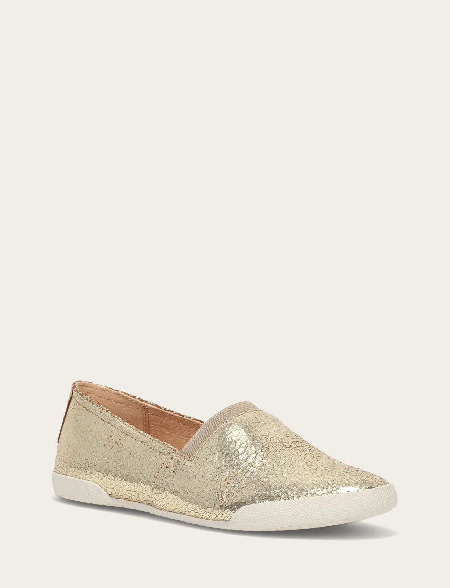 Women's Gold Mirror Melanie Slip On Sneakers | Frye Gold Mirror