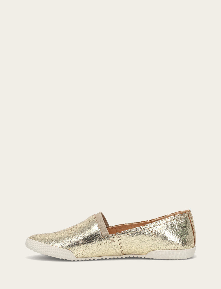 Women's Gold Mirror Melanie Slip On Sneakers | Frye Gold Mirror
