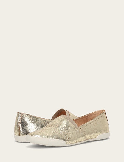 Women's Gold Mirror Melanie Slip On Sneakers | Frye Gold Mirror
