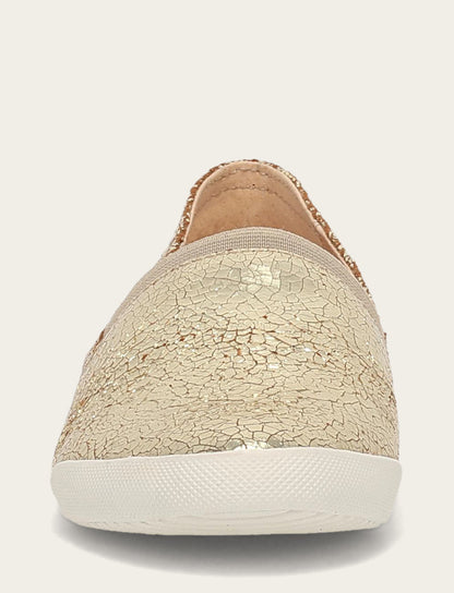 Women's Gold Mirror Melanie Slip On Sneakers | Frye Gold Mirror