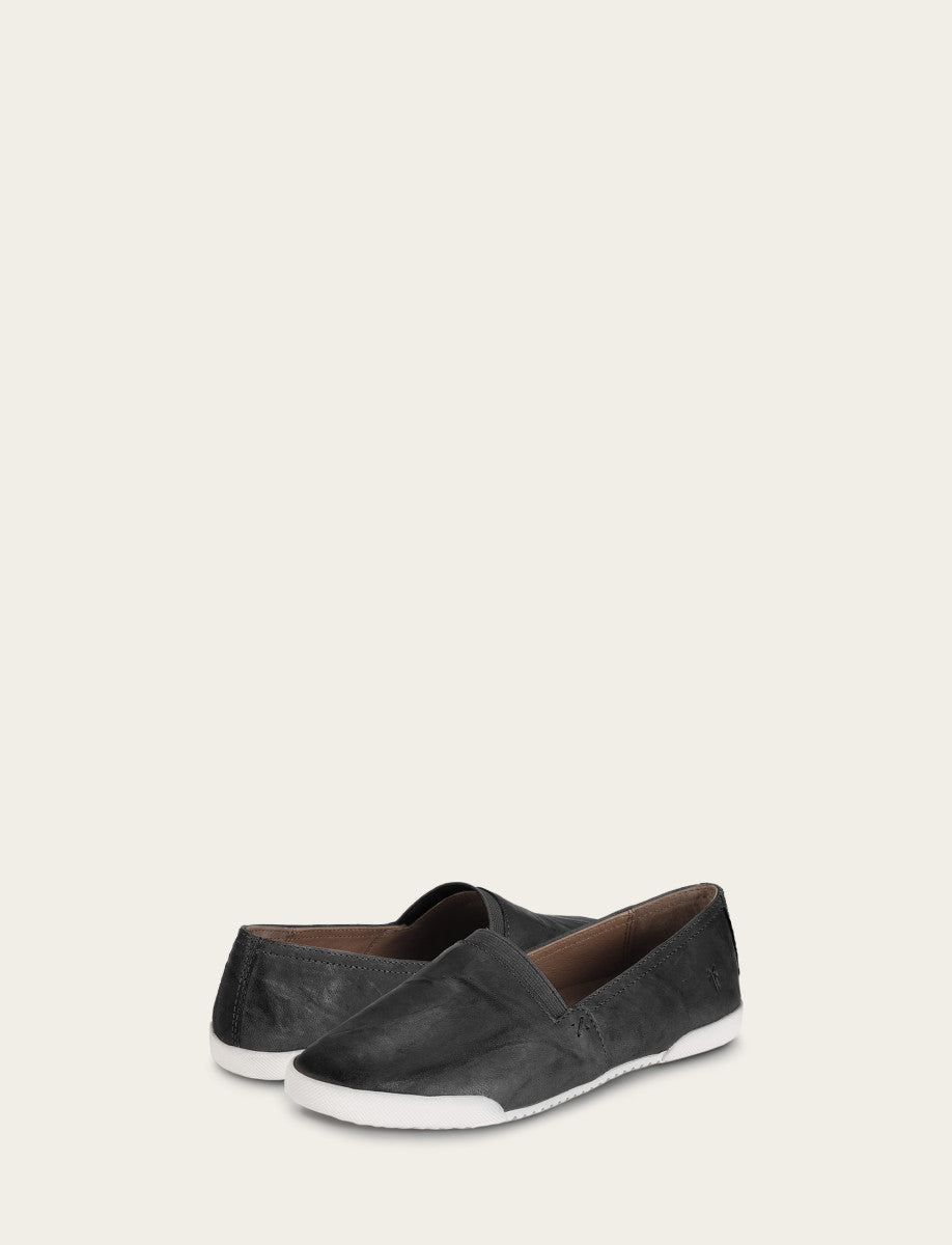 Women's Black Melanie Slip On Sneakers | Frye Black