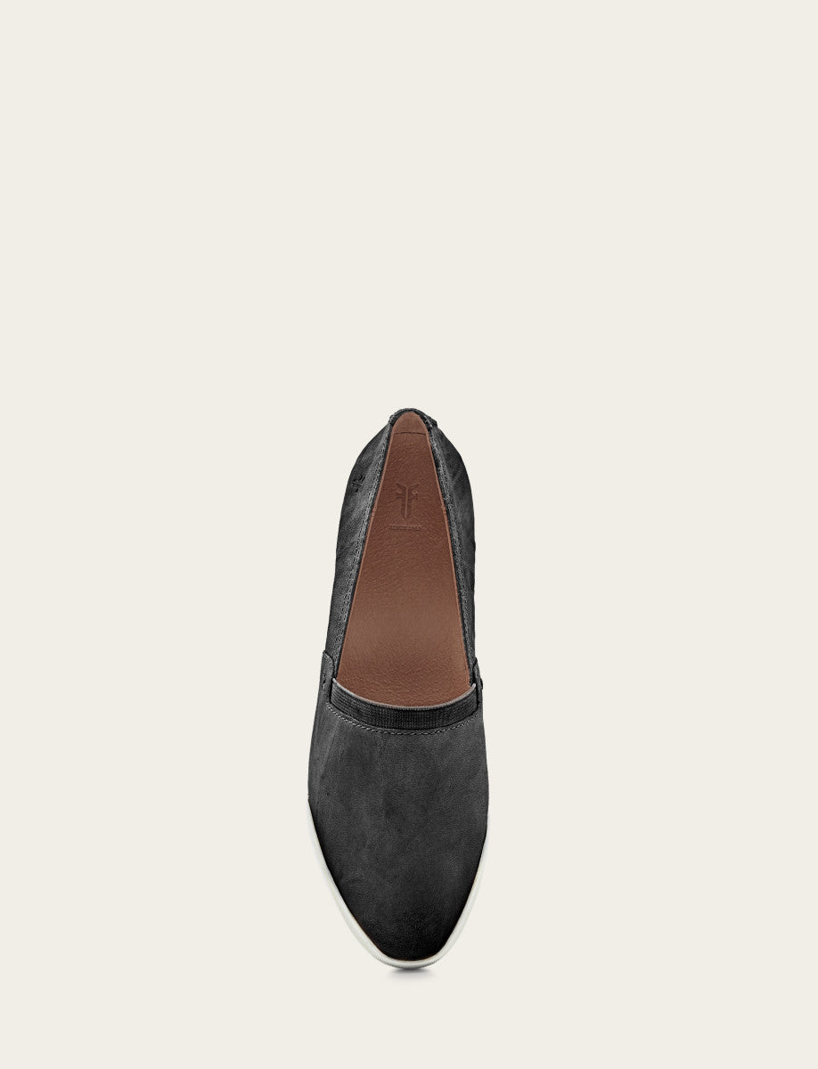 Women's Black Melanie Slip On Sneakers | Frye Black