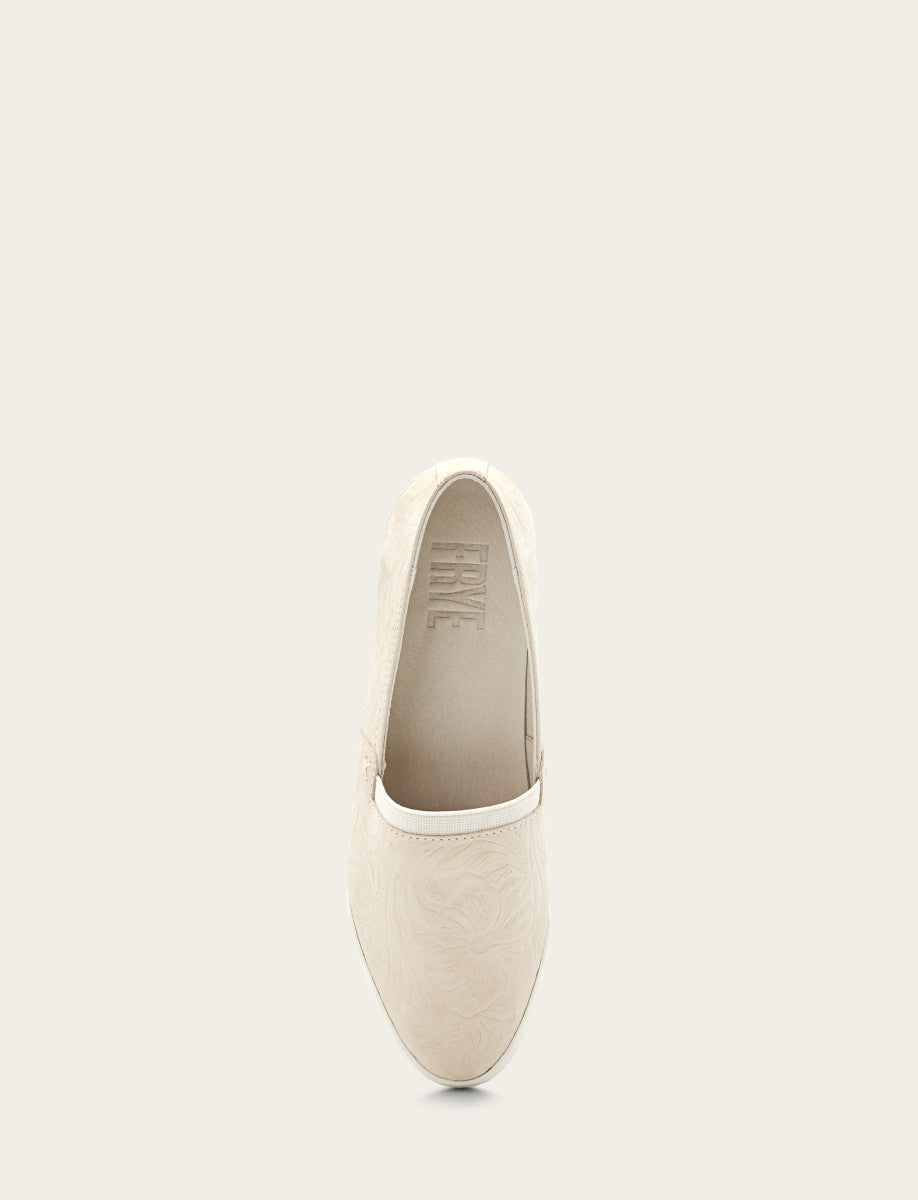 Women's Ivory Melanie Slip On Sneakers | Frye Ivory