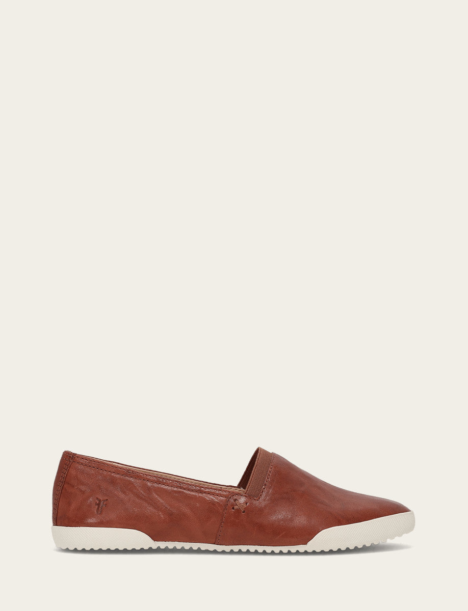 Women's Cognac Melanie Slip On Sneakers | Frye Cognac