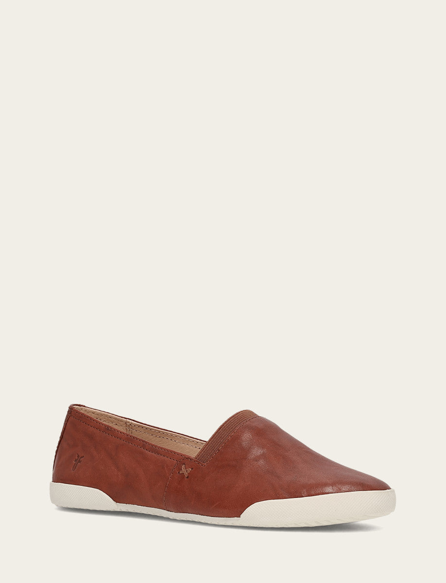 Women's Cognac Melanie Slip On Sneakers | Frye Cognac